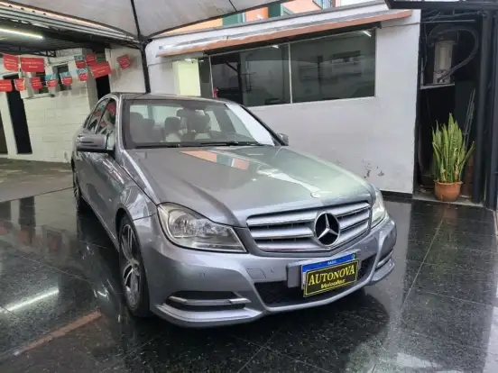MERCEDES-BENZ-C 180-1.8 CGI CLASSIC 16V TURBO GASOLINA 4P AUTOMÁTICO MERCEDES-BENZ-C 180-2012