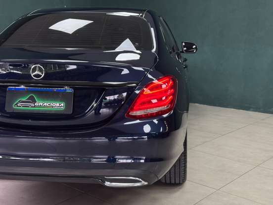 MERCEDES-BENZ-C 180-1.6 CGI AVANTGARDE 16V TURBO GASOLINA 4P AUTOMÁTICO MERCEDES-BENZ-C 180-2017