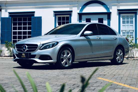 MERCEDES-BENZ-C 180-1.6 CGI AVANTGARDE 16V TURBO GASOLINA 4P AUTOMÁTICO MERCEDES-BENZ-C 180-2015
