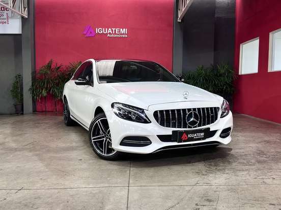 MERCEDES-BENZ-C 180-1.6 CGI AVANTGARDE 16V TURBO GASOLINA 4P AUTOMÁTICO MERCEDES-BENZ-C 180-2014