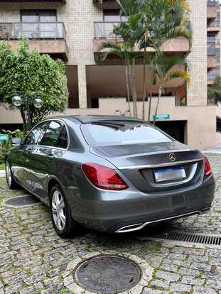 MERCEDES-BENZ-C 180-1.6 CGI AVANTGARDE 16V TURBO GASOLINA 4P AUTOMÁTICO MERCEDES-BENZ-C 180-2016