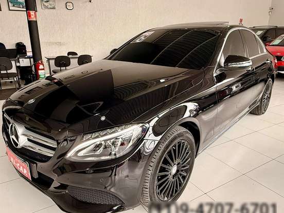 MERCEDES-BENZ-C 200-2.0 CGI AVANTGARDE 16V GASOLINA 4P AUTOMÁTICO MERCEDES-BENZ-C 200-2016