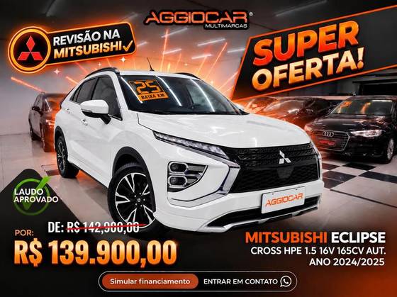 MITSUBISHI ECLIPSE CROSS 1.5 MIVEC TURBO GASOLINA HPE CVT