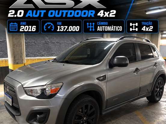 MITSUBISHI-ASX-2.0 OUTDOOR 16V GASOLINA 4P AUTOMÁTICO MITSUBISHI-ASX-2016