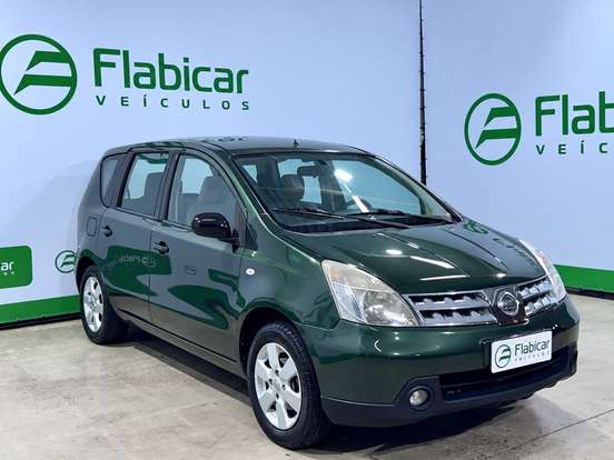 NISSAN-LIVINA-1.8 SL 16V FLEX 4P AUTOMÁTICO NISSAN-LIVINA-2009