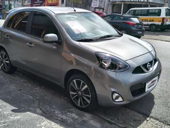 NISSAN-MARCH-1.6 SL 16V FLEX 4P XTRONIC NISSAN-MARCH-2018