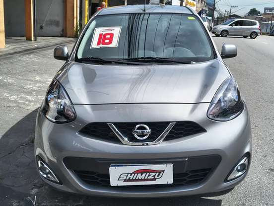 NISSAN-MARCH-1.6 SL 16V FLEX 4P XTRONIC NISSAN-MARCH-2018