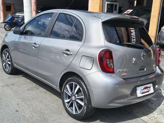 NISSAN-MARCH-1.6 SL 16V FLEX 4P XTRONIC NISSAN-MARCH-2018