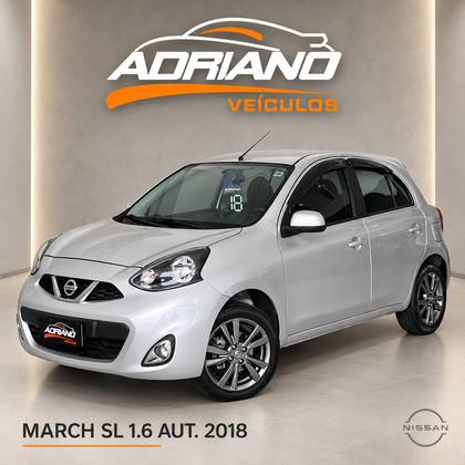 NISSAN MARCH 1.6 SL 16V FLEX 4P XTRONIC
