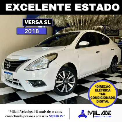 NISSAN VERSA 1.6 16V FLEX SL 4P MANUAL