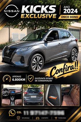 NISSAN KICKS 1.6 16V FLEXSTART EXCLUSIVE XTRONIC