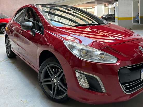 PEUGEOT-308-1.6 GRIFFE THP 16V GASOLINA 4P AUTOMÁTICO PEUGEOT-308-2013