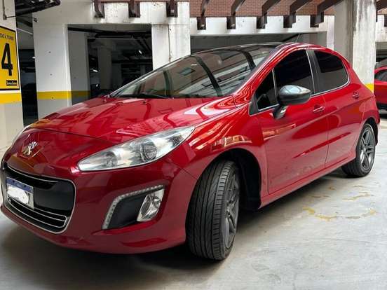 PEUGEOT-308-1.6 GRIFFE THP 16V GASOLINA 4P AUTOMÁTICO PEUGEOT-308-2013