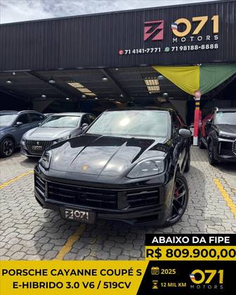PORSCHE CAYENNE 3.0 V6 E-HYBRID COUPÉ AWD TIPTRONIC S