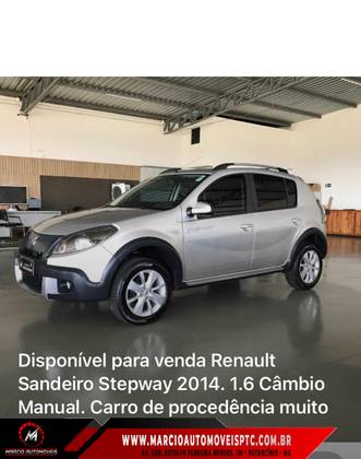 RENAULT SANDERO 1.6 STEPWAY TWEED 8V FLEX 4P MANUAL