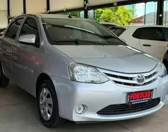 TOYOTA ETIOS 1.3 X 16V FLEX 4P AUTOMÁTICO TOYOTA ETIOS 1.3 X 16V FLEX 4P AUTOMÁTICO