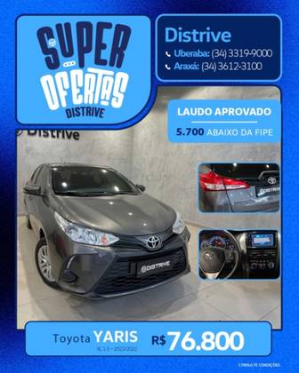 TOYOTA YARIS 1.5 16V FLEX XL PLUS CONNECT MULTIDRIVE