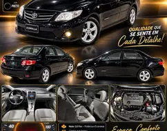 TOYOTA COROLLA 2.0 XEI 16V FLEX 4P AUTOMÁTICO TOYOTA COROLLA 2.0 XEI 16V FLEX 4P AUTOMÁTICO