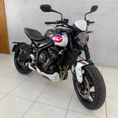 TRIUMPH-TRIDENT 660 TRIPLE TRIBUTE EDITION TRIUMPH-TRIDENT 660 TRIPLE TRIBUTE EDITION-2024