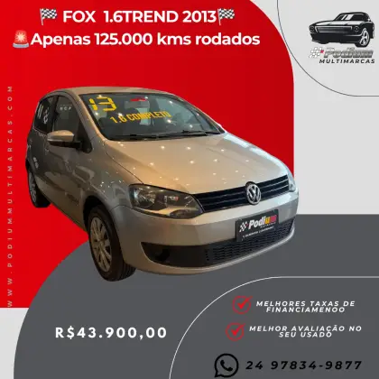 VOLKSWAGEN FOX 1.6 MI 8V FLEX 4P MANUAL