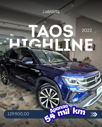 VOLKSWAGEN TAOS 1.4 250 TSI TOTAL FLEX HIGHLINE AUTOMÁTICO