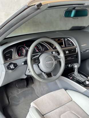 AUDI-A5-2.0 TFSI CABRIOLET 16V GASOLINA 4P MULTITRONIC AUDI-A5-2013