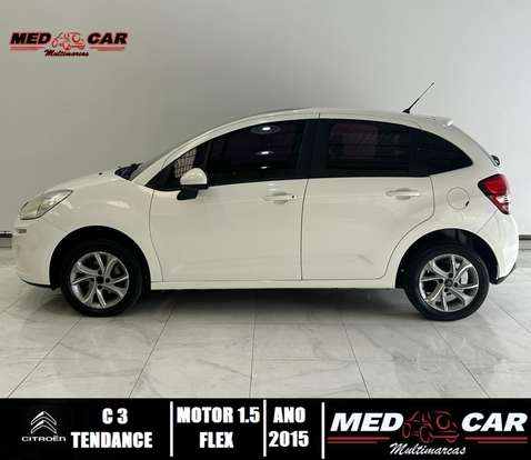 CITROËN-C3-1.5 TENDANCE 8V FLEX 4P MANUAL CITROËN-C3-2015