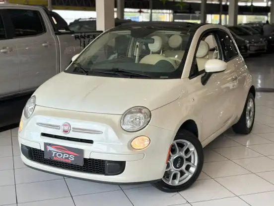 FIAT-500-1.4 CABRIO 16V FLEX 2P AUTOMÁTICO FIAT-500-2014