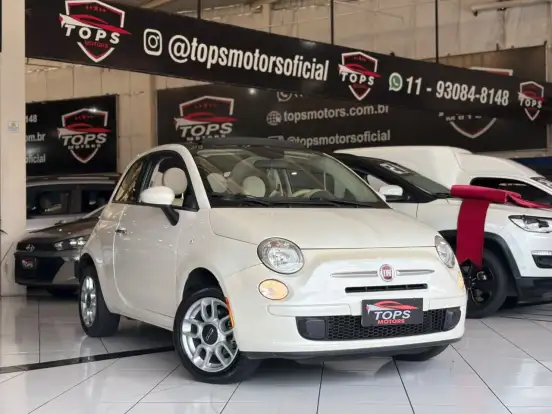 FIAT-500-1.4 CABRIO 16V FLEX 2P AUTOMÁTICO FIAT-500-2014