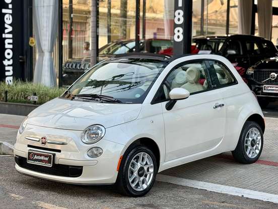 FIAT-500-1.4 CABRIO 8V FLEX 2P AUTOMATIZADO FIAT-500-2014