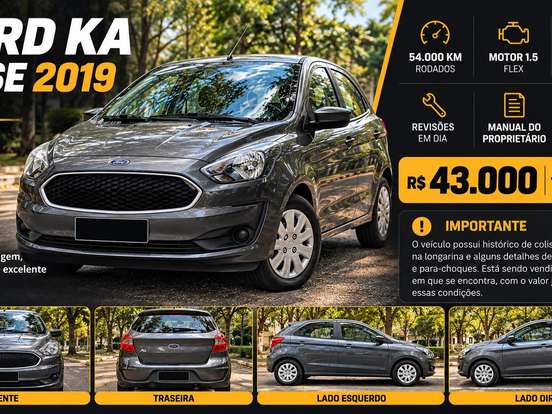 FORD-KA-1.5 TI-VCT FLEX SE MANUAL FORD-KA-2019