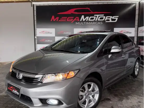 HONDA-CIVIC-1.8 LXS 16V FLEX 4P AUTOMÁTICO HONDA-CIVIC-2013