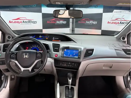 HONDA-CIVIC-1.8 LXS 16V FLEX 4P AUTOMÁTICO HONDA-CIVIC-2013