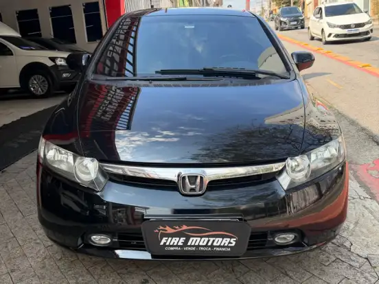 HONDA-CIVIC-1.8 LXS 16V GASOLINA 4P AUTOMÁTICO HONDA-CIVIC-2007