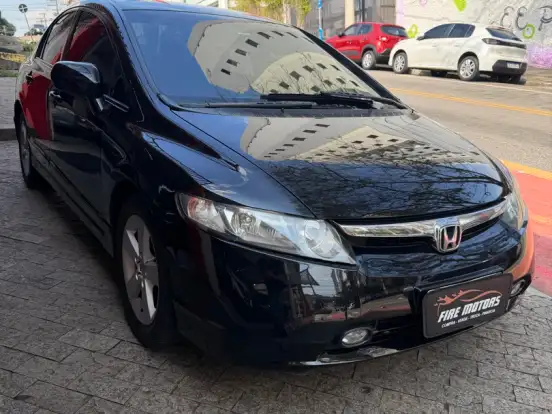 HONDA-CIVIC-1.8 LXS 16V GASOLINA 4P AUTOMÁTICO HONDA-CIVIC-2007