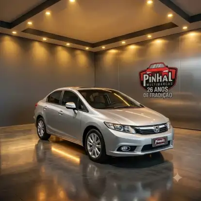 HONDA-CIVIC-2.0 LXR 16V FLEX 4P AUTOMÁTICO HONDA-CIVIC-2013