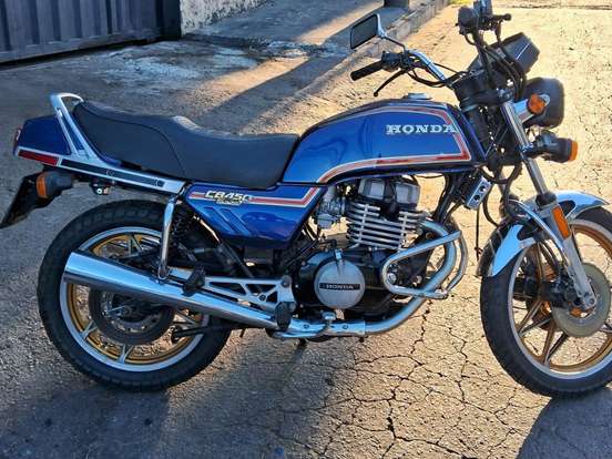 HONDA-CB 450 HONDA-CB 450-1985