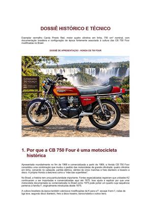 HONDA CB 750 FOUR 