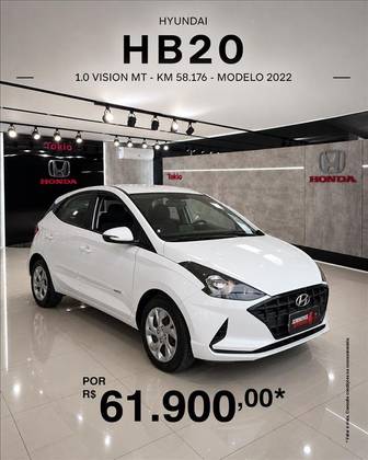HYUNDAI HB20 1.0 12V FLEX VISION MANUAL