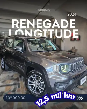 JEEP RENEGADE 1.3 T270 TURBO FLEX LONGITUDE AT6