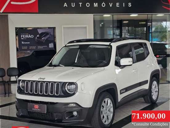 JEEP-RENEGADE-1.8 16V FLEX LONGITUDE 4P AUTOMÁTICO JEEP-RENEGADE-2016