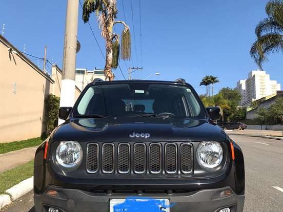 JEEP-RENEGADE-1.8 16V FLEX LONGITUDE 4P AUTOMÁTICO JEEP-RENEGADE-2018