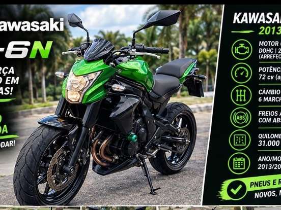KAWASAKI-ER-6N ABS KAWASAKI-ER-6N ABS-2013