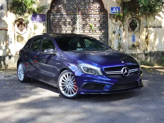 MERCEDES-BENZ-A 45 AMG-2.0 16V TURBO GASOLINA 4P AUTOMATIZADO MERCEDES-BENZ-A 45 AMG-2014