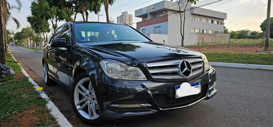MERCEDES-BENZ-C 180-1.8 CGI CLASSIC 16V TURBO GASOLINA 4P AUTOMÁTICO MERCEDES-BENZ-C 180-2012