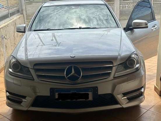MERCEDES-BENZ-C 200-1.8 CGI TURBO SPORT 16V GASOLINA 4P AUTOMÁTICO MERCEDES-BENZ-C 200-2014