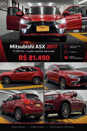 MITSUBISHI ASX 2.0 4X2 16V FLEX 4P AUTOMÁTICO