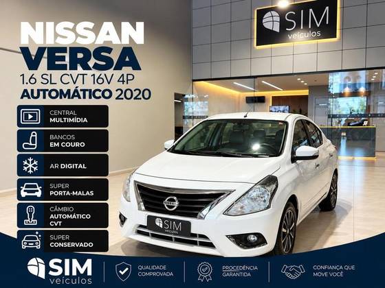 NISSAN VERSA 1.6 16V FLEXSTART SL 4P XTRONIC