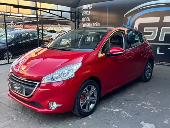 PEUGEOT-208-1.6 GRIFFE 16V FLEX 4P AUTOMÁTICO PEUGEOT-208-2013