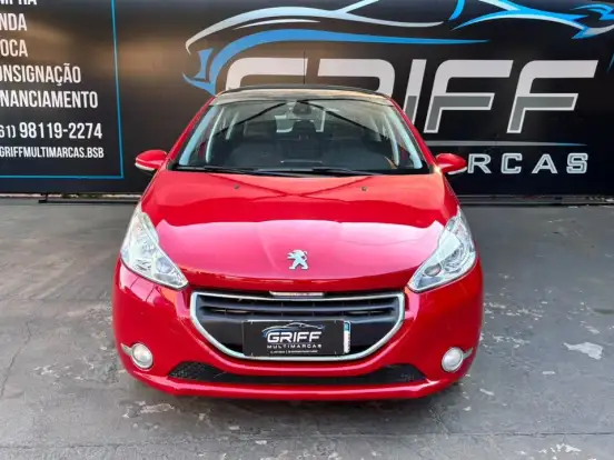 PEUGEOT-208-1.6 GRIFFE 16V FLEX 4P AUTOMÁTICO PEUGEOT-208-2013